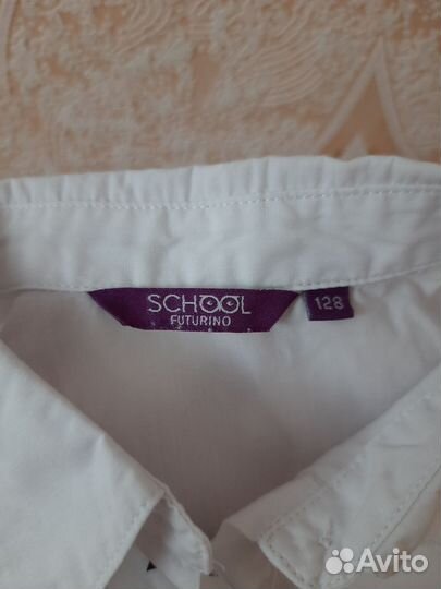 Блузки школьные 128