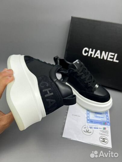 Кеды Chanel На Платформе Размеры 36-40