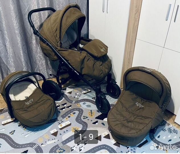 Коляска zippy 3 в 1