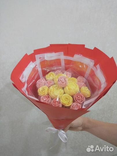 Шоколадные розы букет