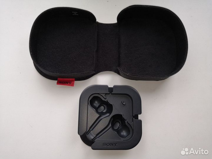Кейс наушников Sony ex310lp и амбушюры звукоизоляц