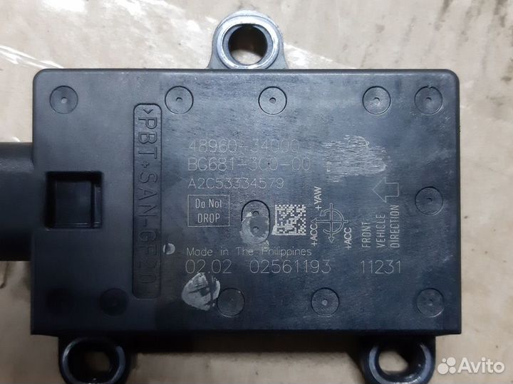 Датчик ускорения ssangyong actyon NEW 2011