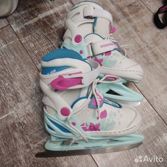 Коньки детские раздвижные