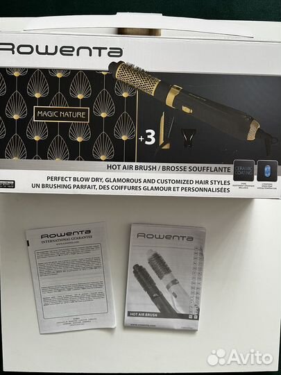 Фен щетка rowenta