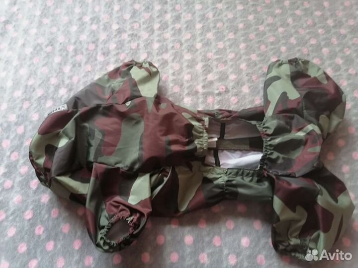 Дождевик для французского бульдога