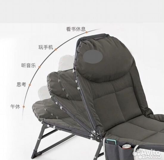 Набор из 2х раскладушек до 120 кг