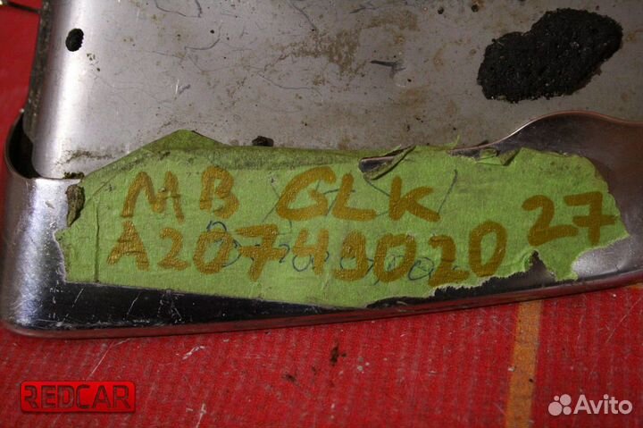 Насадка на глушитель правая Mercedes X204 GLK (12