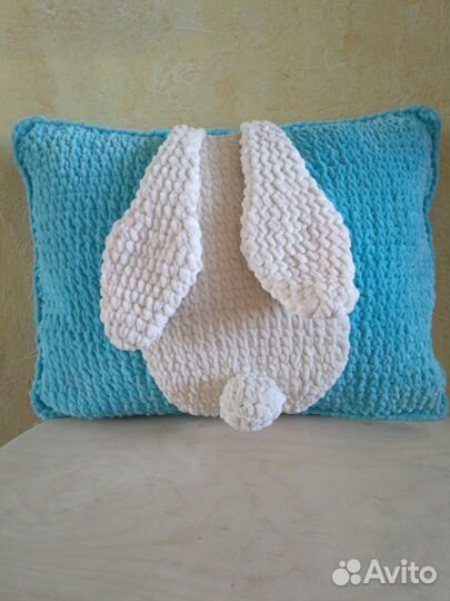 Подушка-зайка