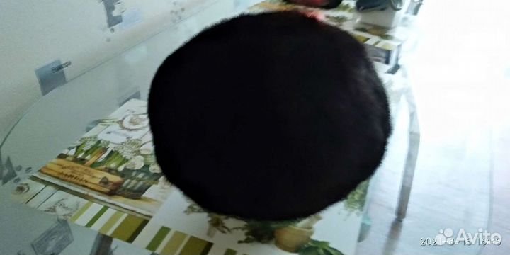 Берет женский норковый