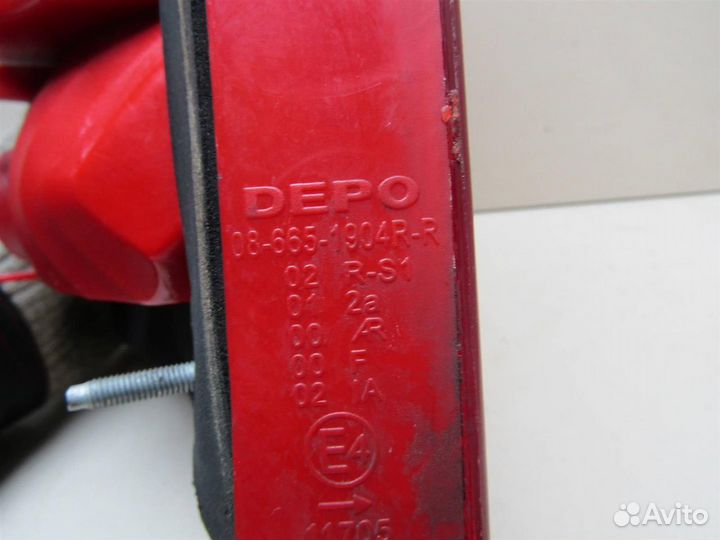 Фонарь задний правый Skoda Octavia 1997-2000