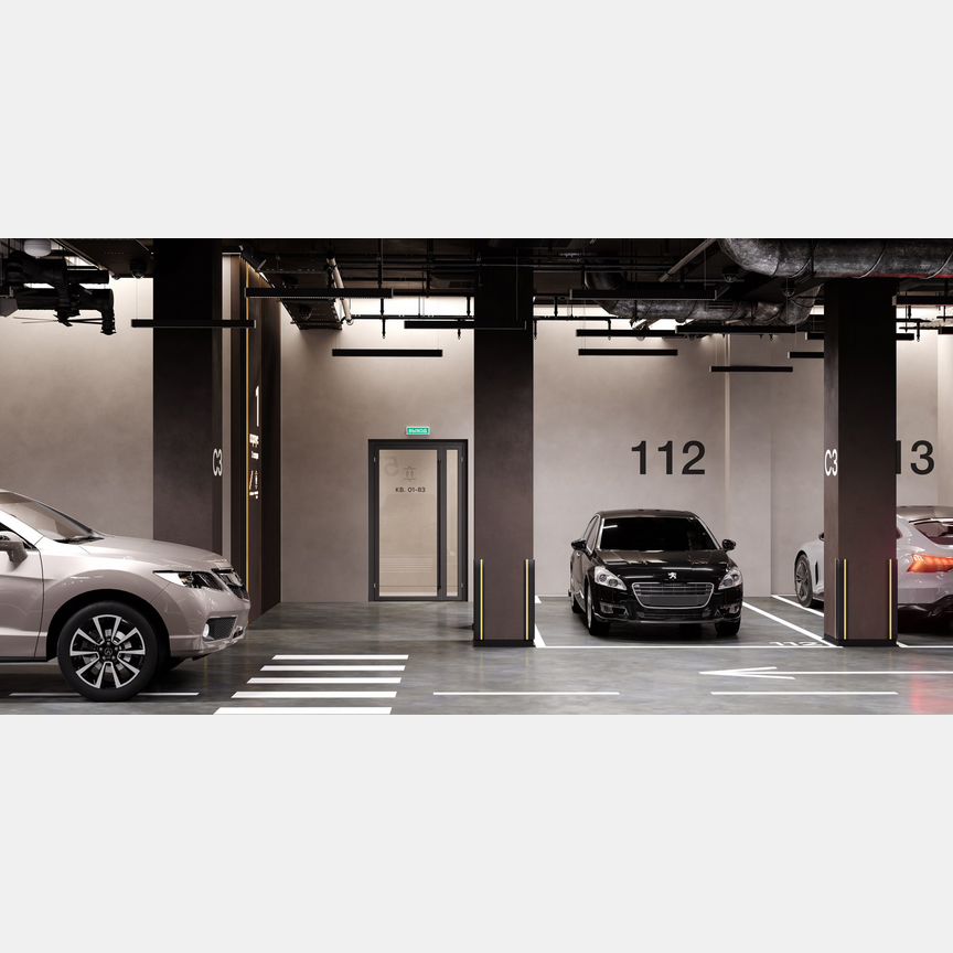 4-к. квартира, 114 м², 3/19 эт.