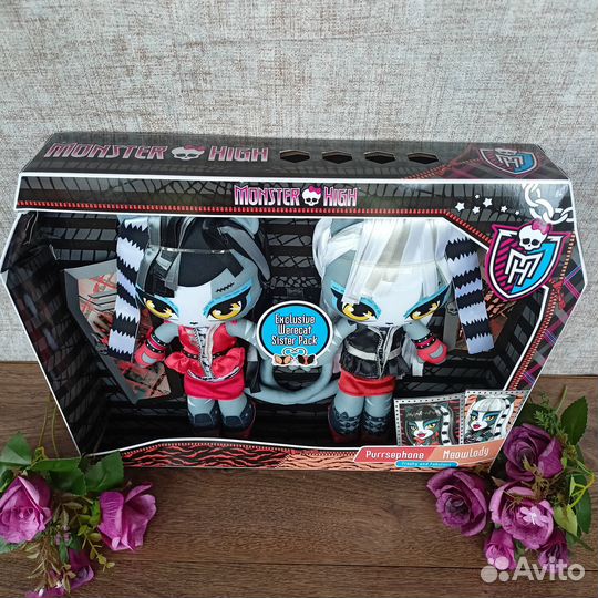 Куклы Монстер Хай сестры кошки