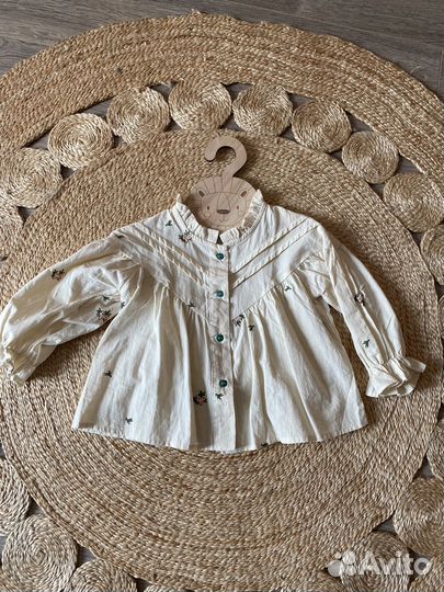 Рубашка для девочки 86 92