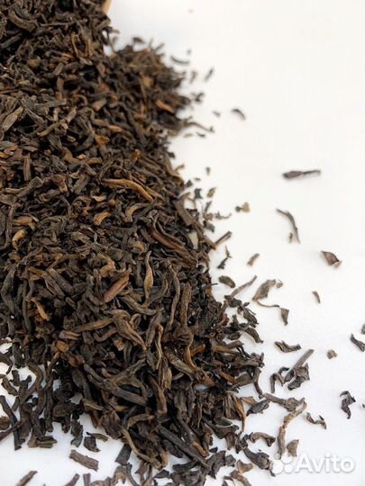 Чай бодрящий китайский шу пуэр Гун Тин 100гр