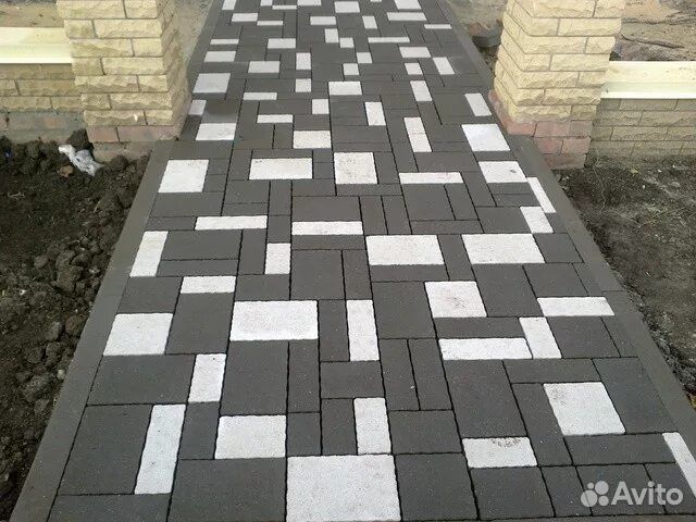 Укладка брусчатки/тротуарной плитки под ключ