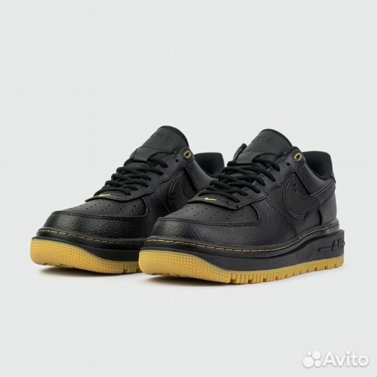 Кроссовки Nike Air Force 1 Low Luxe Black / Gum