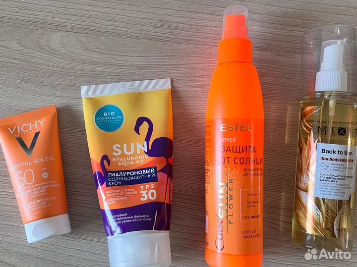 Солнцезащитная косметика крем spf vichy mixit