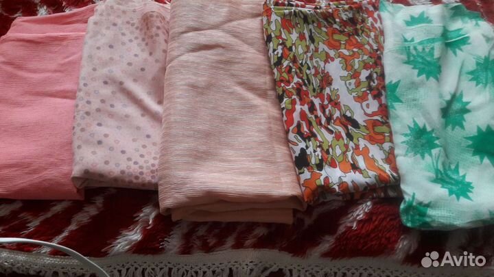 Отрез ткани хлопок СССР