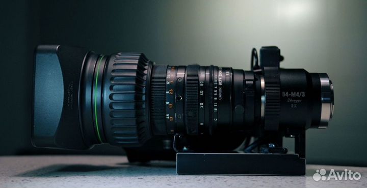 Объектив Canon YJ19xB4 KRS bctv zoom micro4/3