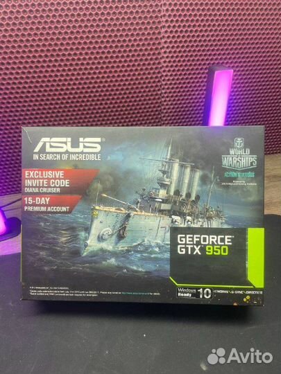 Видеокарта Asus GTX 950 2Gb