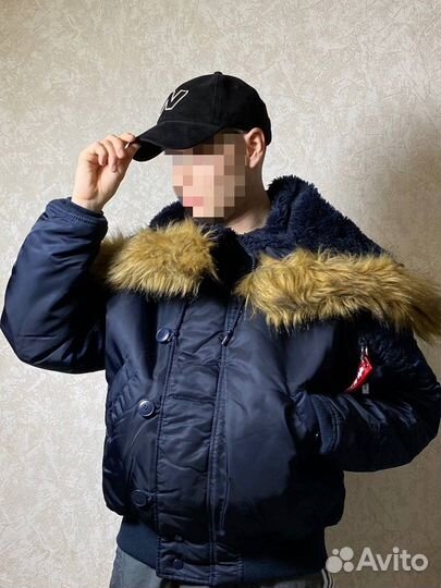 Зимняя куртка alfa industries n2b