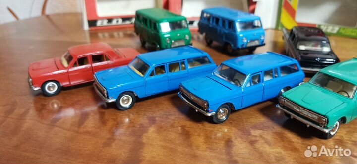 Модели СССР 1:43. Волга, УАЗ, раф