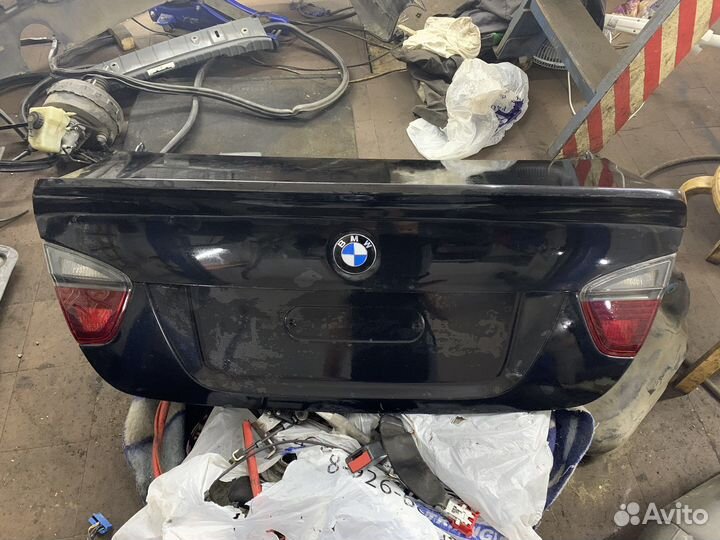 Крышка багажника е90 спойлер