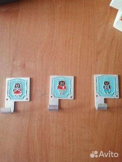 Набор декоративных крючков