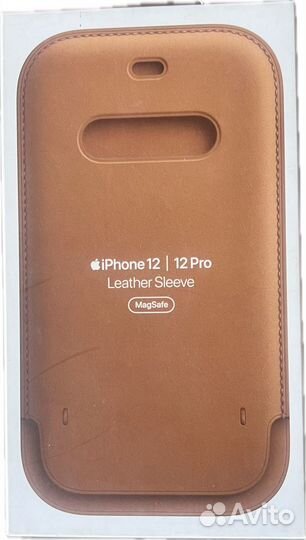 Apple iPhone 12 12 Pro Leather Sleeve