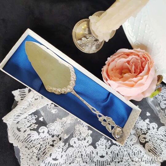 Лопатка ложка десертные Antiko серебрение Германия