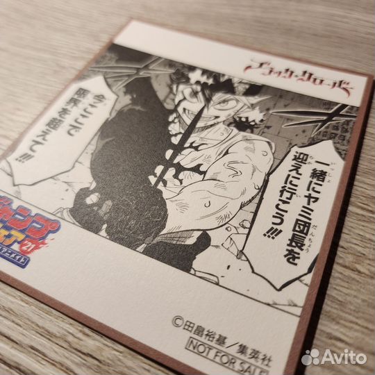 Шикиши Чёрный клевер - Аста