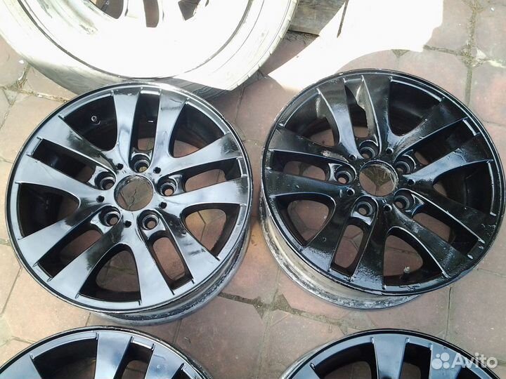 Диски 5х120р16 от бмв е90 черные