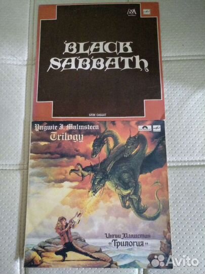 Зарубежный рок на виниле