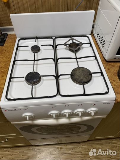 Газовая плита бу 4 комфорки