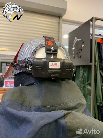 Фонарь налобный аккумуляторный