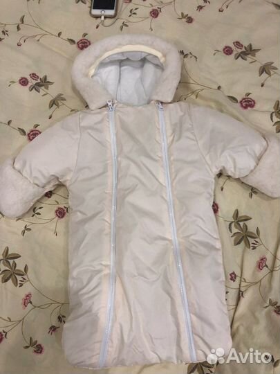 Конверт на выписку зимний