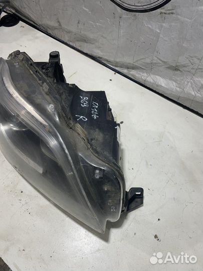 Фара правая Мерседес x166 gl