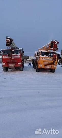 Аренда и услуги автокрана-вездехода, 32 т, 31 м, с гуськом 9 м
