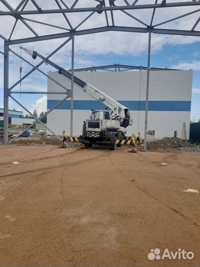 Аренда и услуги автокрана, 25 т, 25 м, с гуськом 7 м