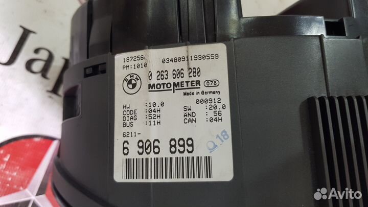 Приборная панель на BMW E46