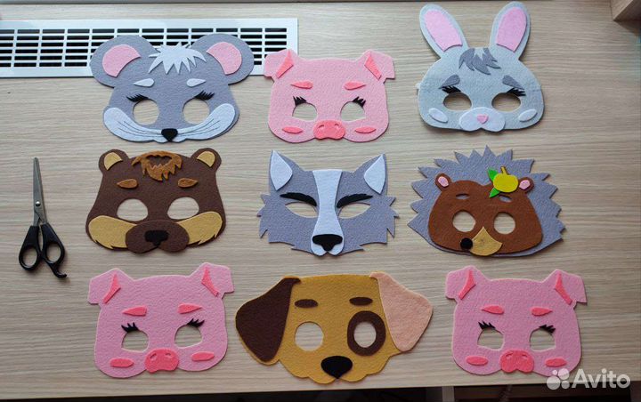 Маски для детского театра