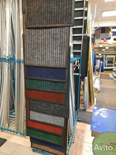 Коврик грязезащитный ворсовый