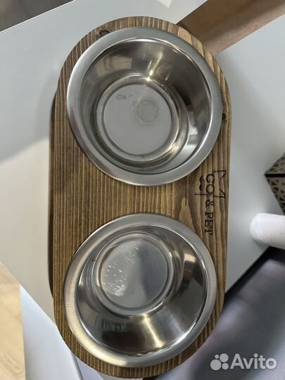 Миска для животных на подставке