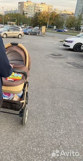 Коляска 2 в 1 индиго