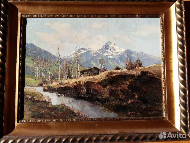 Картина маслом Emil Brehm (1880-1954)