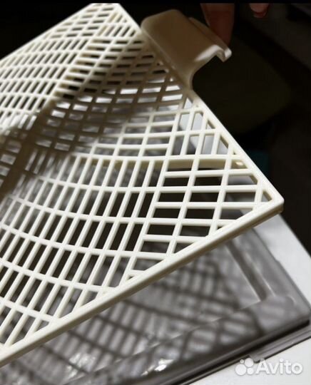 Туалет лоток для собак с сеткой