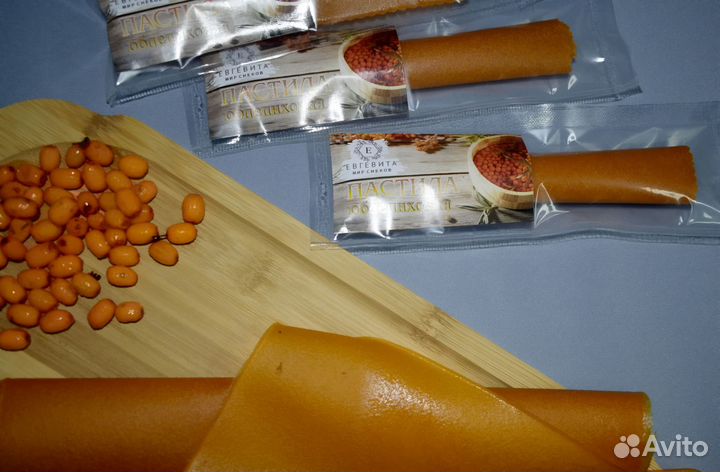 Облепиховая пастила