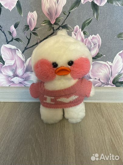 Уточка lalafanfan, с одеждой, с очками