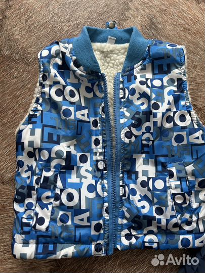 Костюм зимний на мальчика 86