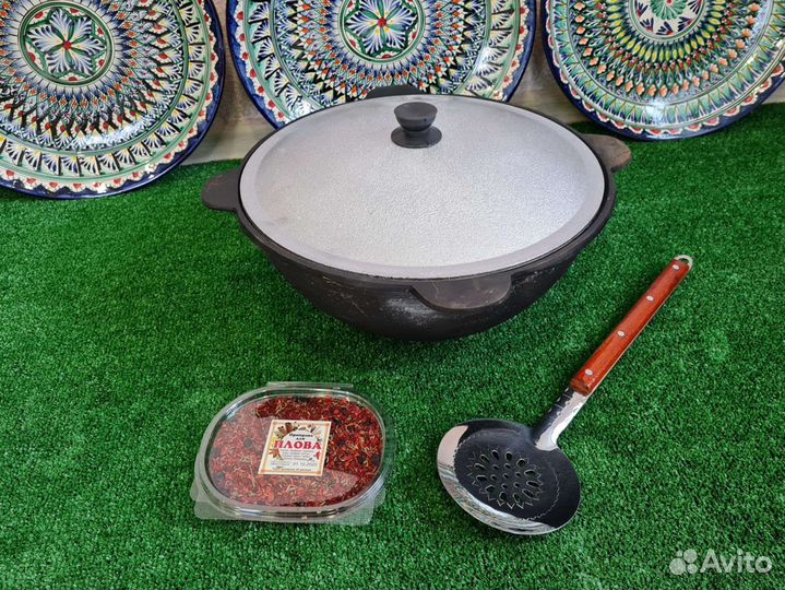 Чугунный казан 10 литров Оригинал